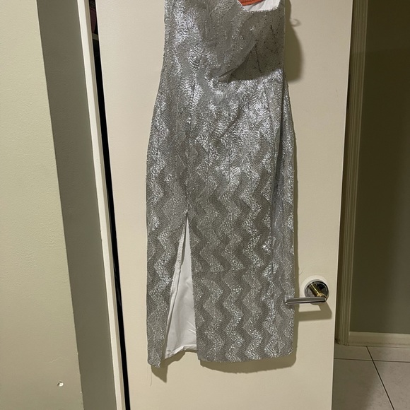 NWT Manning Cartell Metallic Midi Dress - Picture 2 of 6
